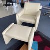 Leolux Boavista fauteuil met poef - Boven aanzicht