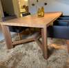 Poliform Zeus eettafel - 220x108 met Velvet eetkamerstoel (set van 4) - Showroom