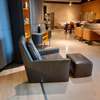 Linteloo Sky fauteuil met poef