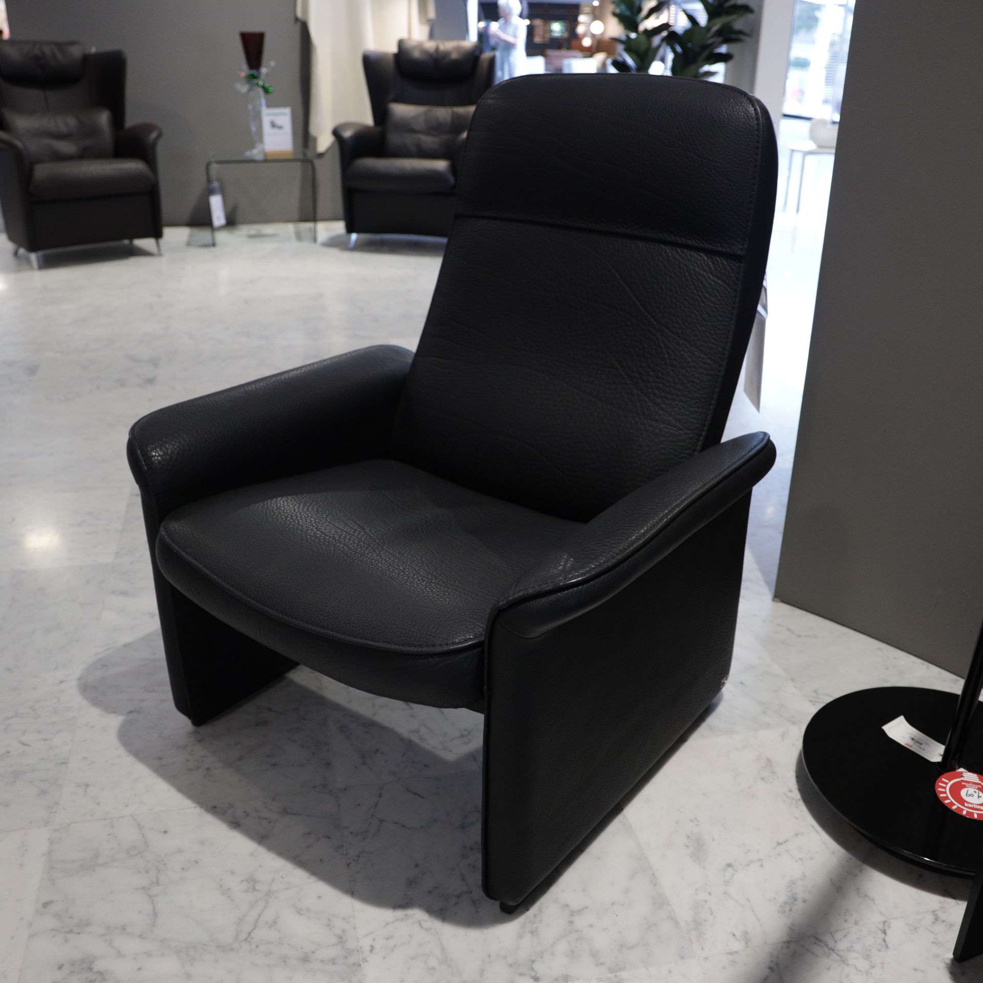 vinger berekenen Afname de Sede DS-50 fauteuil met poef | Showroommodellen.nl