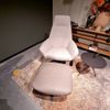 Bert Plantagie Zyba fauteuil met poef - Showroom