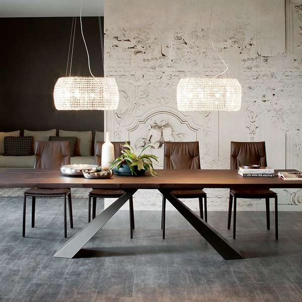 Cattelan Italia Eliot Wood eettafel - 200x100 - Showroom