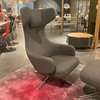 Vitra Grand Repos relaxfauteuil met poef - Boven aanzicht