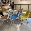 Vitra Eames DSW Plastic Chair eetkamerstoel (set van 5)