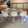 Vitra Eames DSW Plastic Chair eetkamerstoel (set van 5)