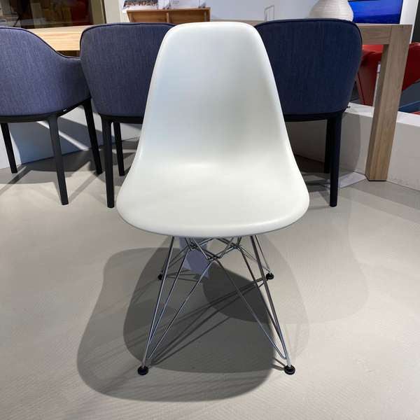 Vitra Eames DSR Plastic Chair eetkamerstoel (set van 5)