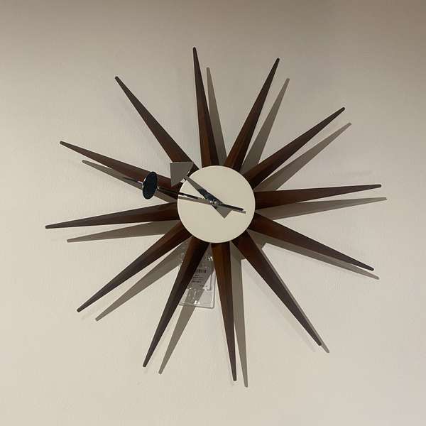Vitra Sunburst clock
