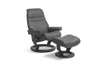 Stressless Sunrise Classic relaxfauteuil met poef  - Materiaal