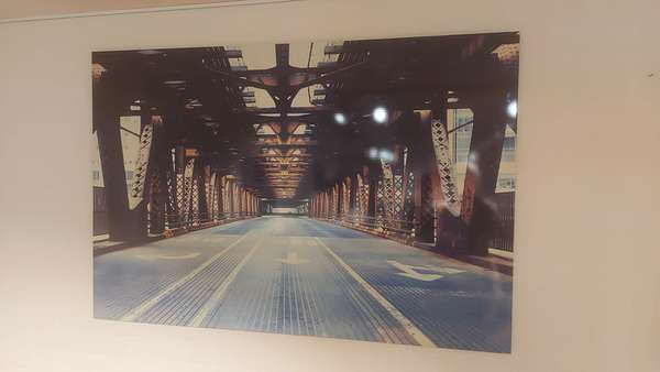 Montel Chicago Bridge wanddecoratie