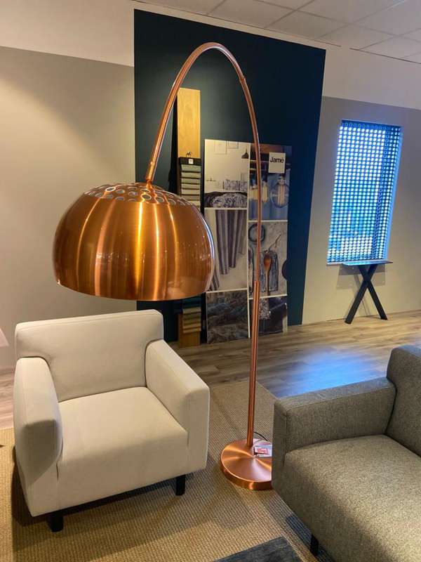 Zuiver Metal Bow staande lamp