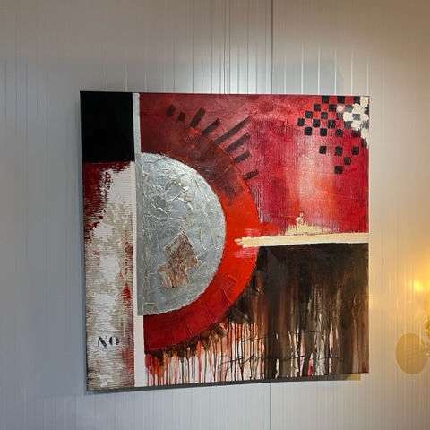 Cobra Art Red schilderij - Showroom