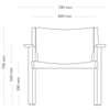 EFG Evo Lounge fauteuil - Details