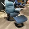 Stressless Sunrise Classic relaxfauteuil met poef