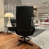 de Sede DS-344 fauteuil met poef - Achter aanzicht