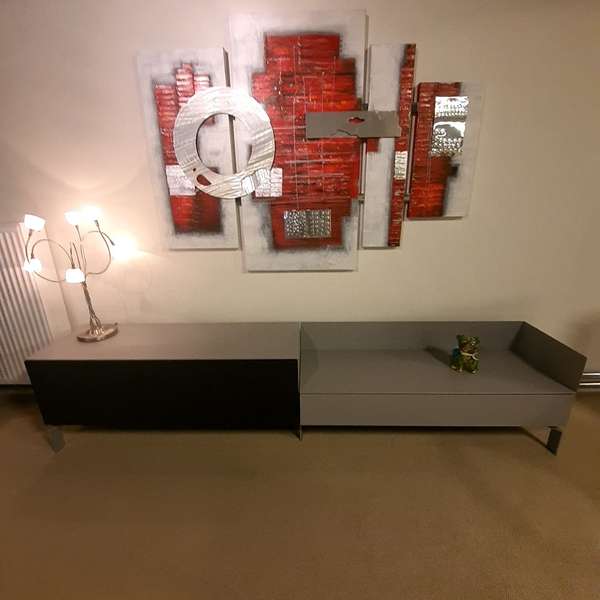 Kwadraat TV-meubel  - Showroom