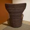 B&B Italia Papillio Grande fauteuil met poef - Achter aanzicht