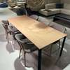 Van Rossum Raster eettafel - 220x90 - Vooraanzicht