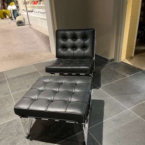 De Sede RH-301 fauteuil met hocker - Showroom