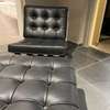 De Sede RH-301 fauteuil met hocker - Zijaanzicht links