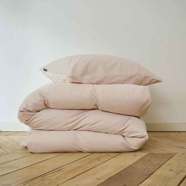 Auping Chambray Blush dekbedovertrek - 240x220  