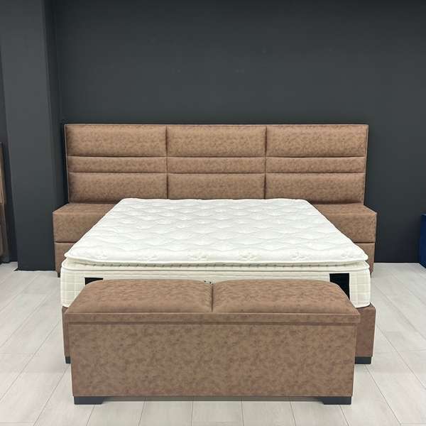 Private Label Majestic boxspring - 160x200 met nachtkastjes - Showroom