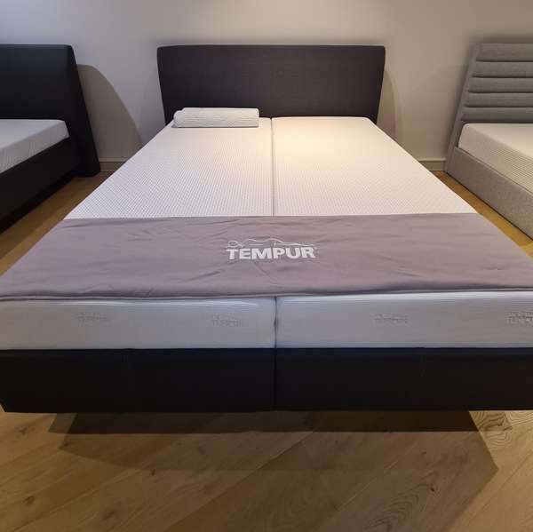 TEMPUR Relax bed Charcoal - 160x200  - Showroom