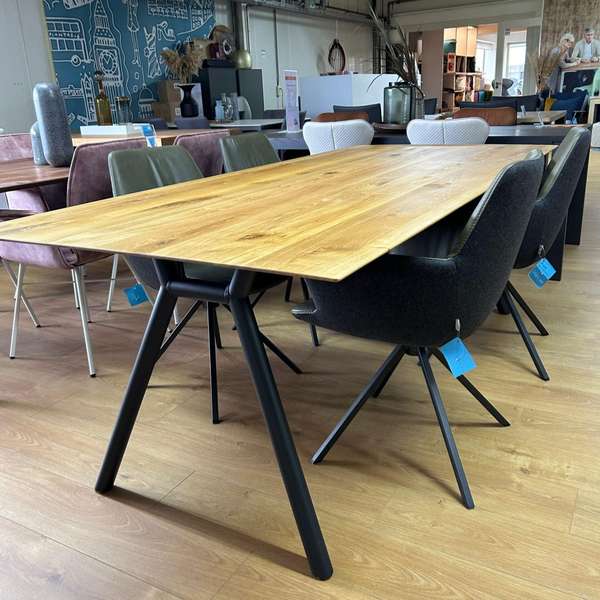 bert plantagie Remo eettafel - 220x100 - Materiaal