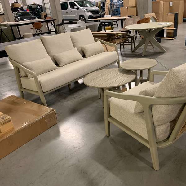 Castle Line Teak Grey loungeset - Showroom