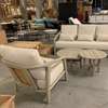 Castle Line Teak Grey loungeset - Vooraanzicht