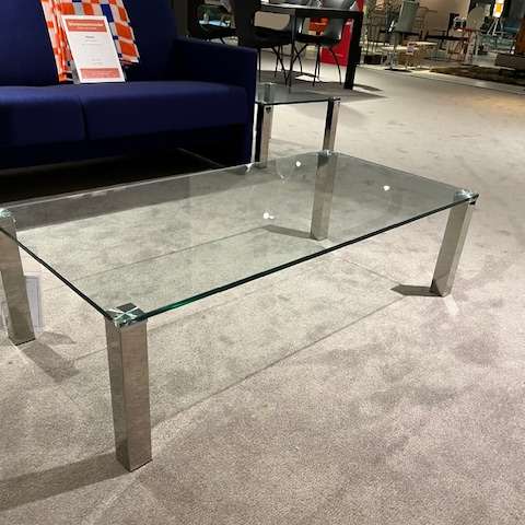 Helderr Cara salontafel glas (set van 2) - Showroom