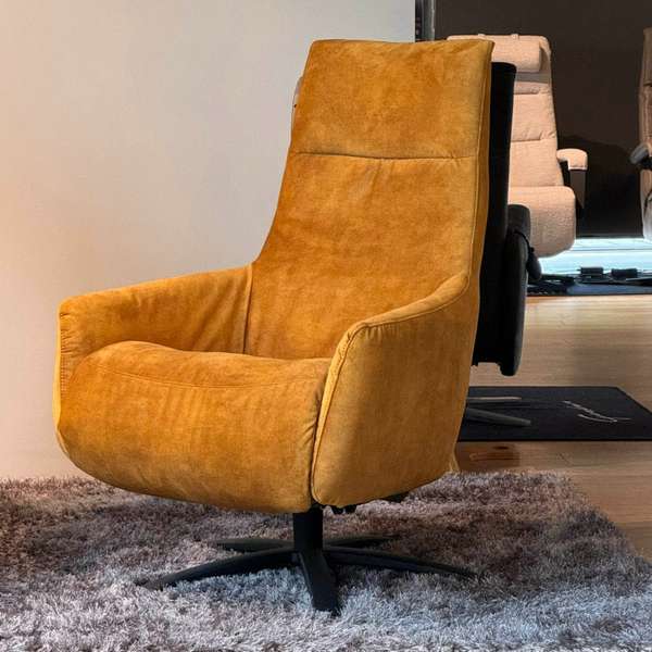 In.House Homara Velvet relaxfauteuil - Showroom