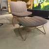 Bert Plantagie Draat fauteuil met poef - Showroom