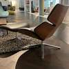 COR Shrimp daaifauteuil met hocker - Vooraanzicht