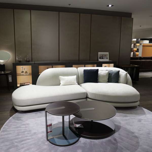 Giorgetti Vesper hoekbank | Showroommodellen.nl