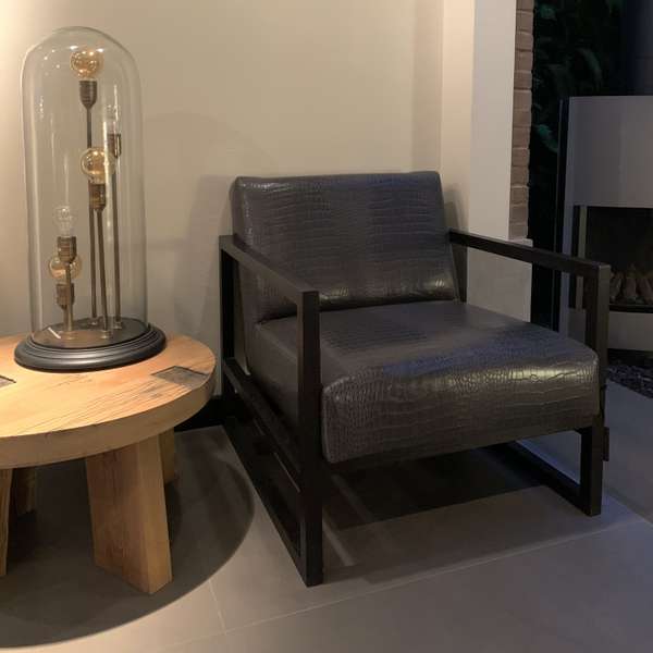 Baan SMOKE fauteuil - Showroom