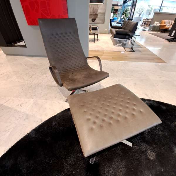 de Sede DS-51/26 fauteuil met poef - Showroom