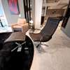 de Sede DS-51/26 fauteuil met poef - Vooraanzicht