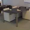 Manutti Zendo tuintafel - 215x105 met Flow tuinstoel (set van 4) - Vooraanzicht