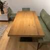 Private Label Hart eettafel - 190x95 uitschuifbaar - Zijaanzicht links