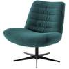 Private Label Draai Stripe fauteuil - Boven aanzicht