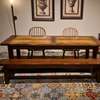 Antix Farmers eettafel - 220x90 met eetbank - Showroom