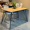 XOOON VIK eettafel - 140x100 - Vooraanzicht