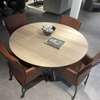 BKS Meubelen 5019 Join eettafel - Ø140 - Achter aanzicht