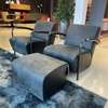 Leolux Scylla fauteuil met poef (set van 2) - Materiaal
