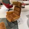 KFF Arva Lounge fauteuil met hocker  - Zijaanzicht rechts