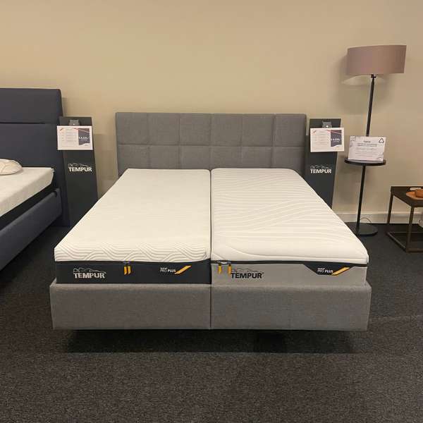 TEMPUR Grey Relax bed - 160x200  - Showroom