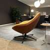 Label Hidde Soft draaifauteuil  - Vooraanzicht