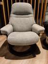 Afbeeldingen van Stressless Sunrise Classic relaxfauteuil met poef