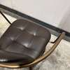 Stellar Works Utility Armchair U eetkamerstoel - Zijaanzicht links