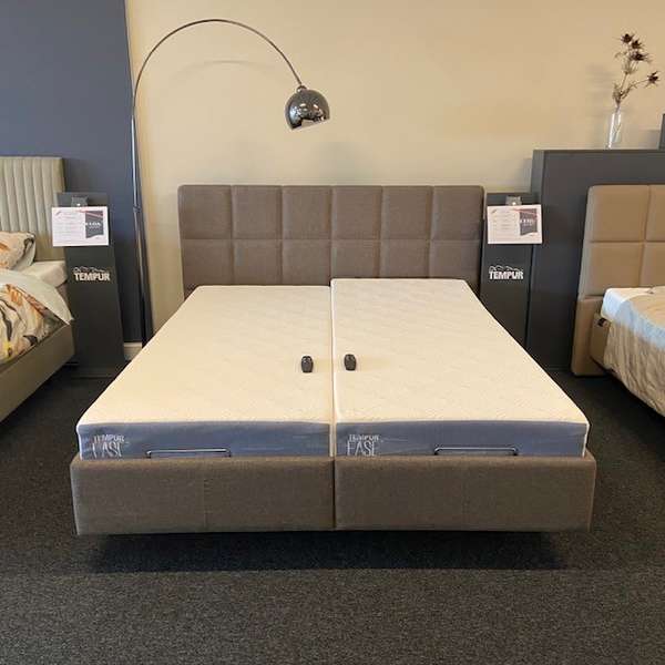 TEMPUR Brown Relax bed - 160x200 verstelbaar - Showroom